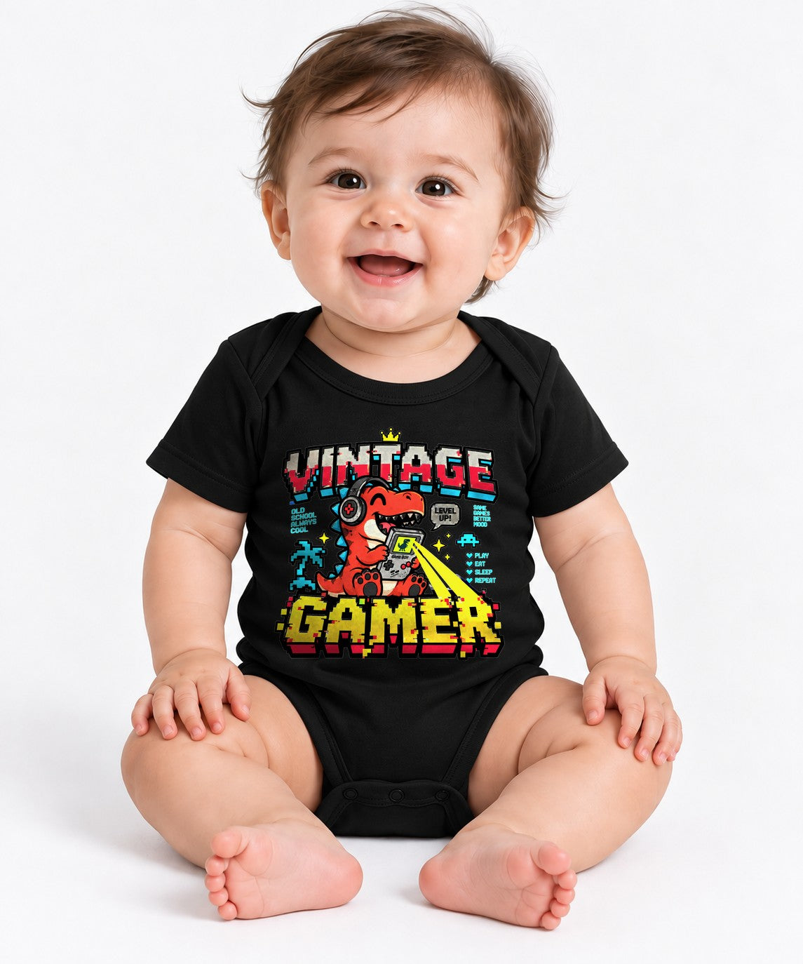 Vintage Gamer - Black