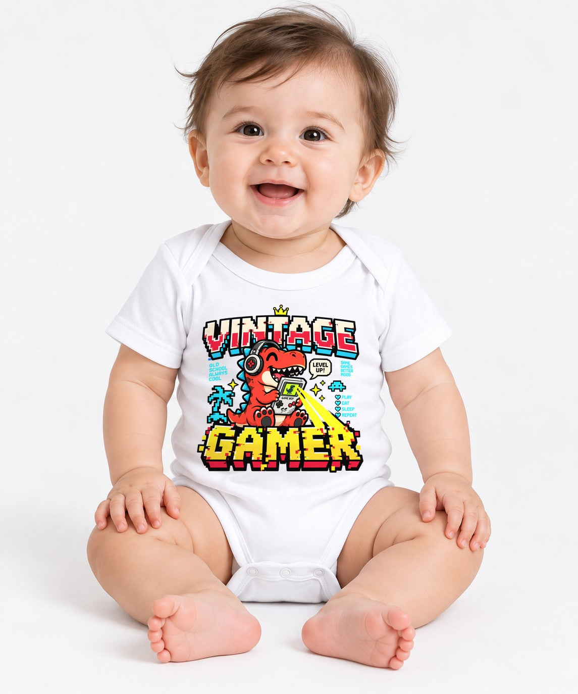 Vintage Gamer - White