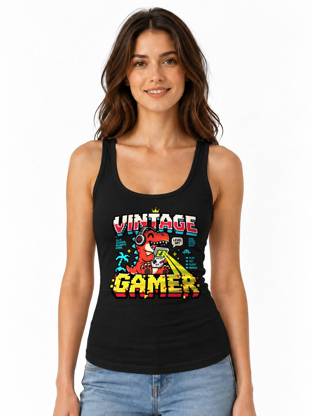 Vintage Gamer - Black