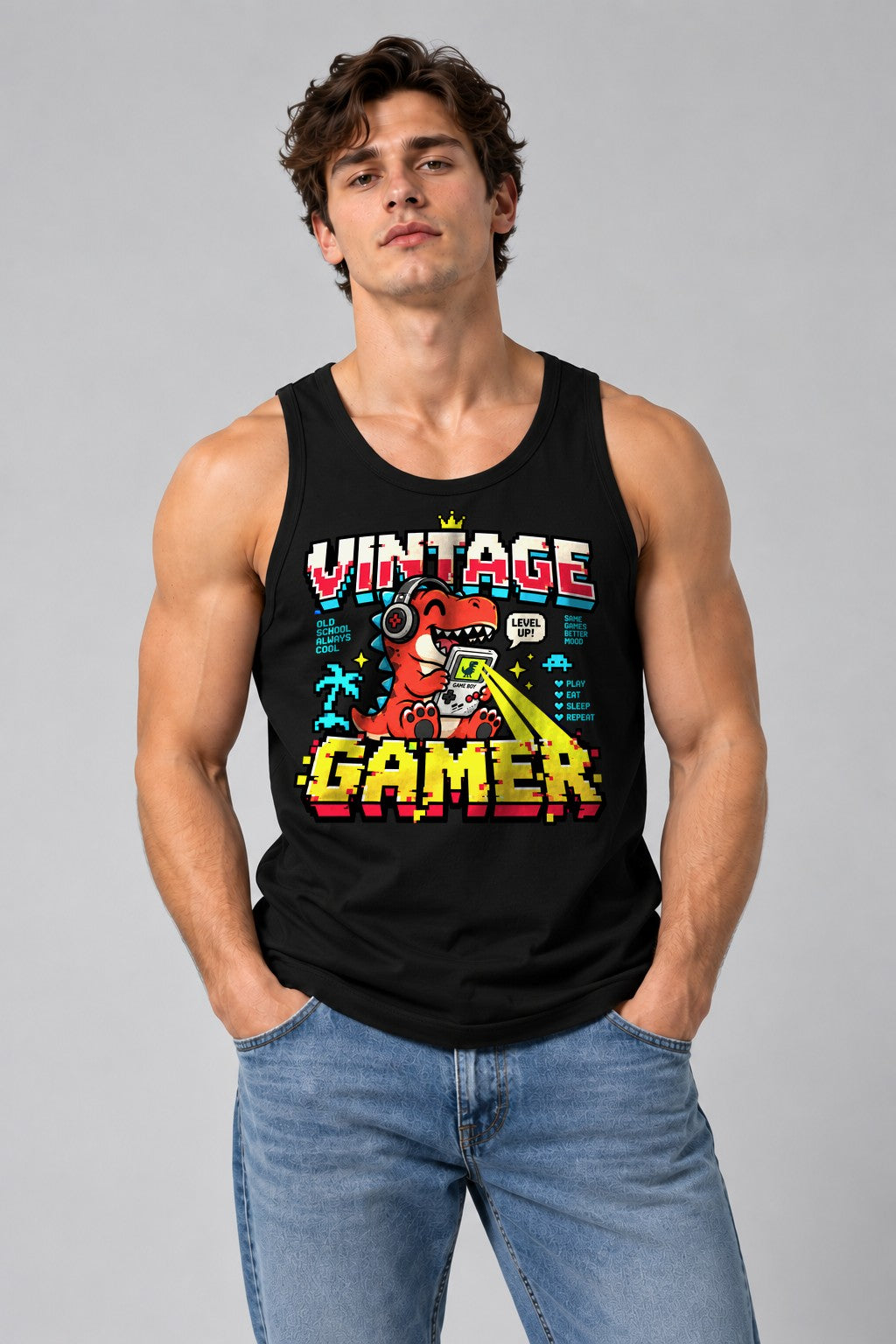Vintage Gamer - Black