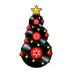 Vinyl Record Christmas Tree