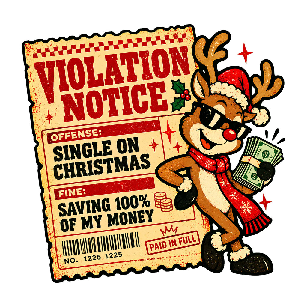 Violation Notice Reindeer