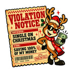 Violation Notice Reindeer