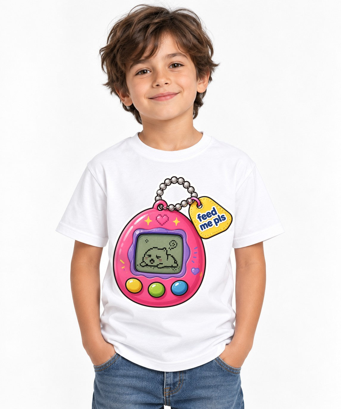 Virtual Pet Nostalgia - White