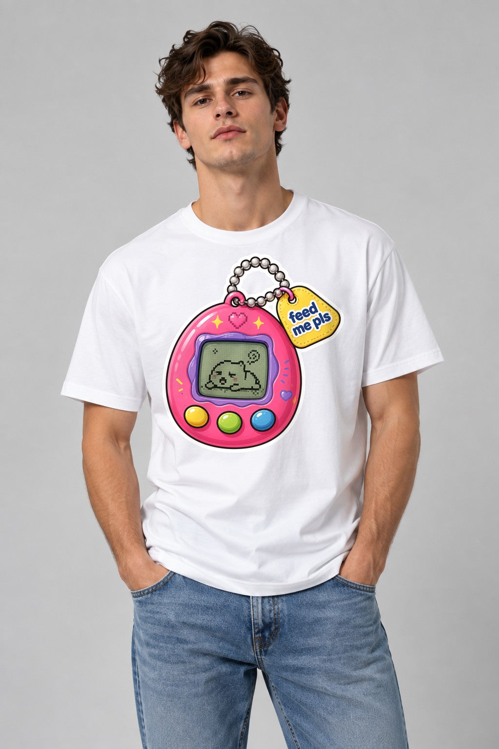 Virtual Pet Nostalgia - White