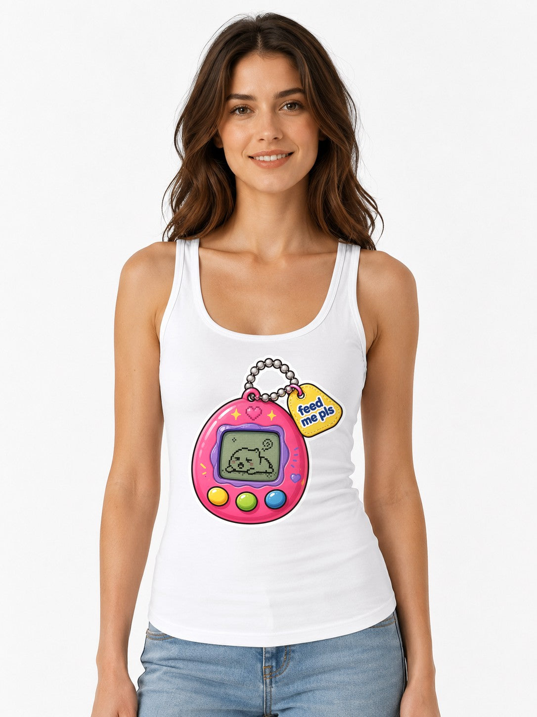 Virtual Pet Nostalgia - White