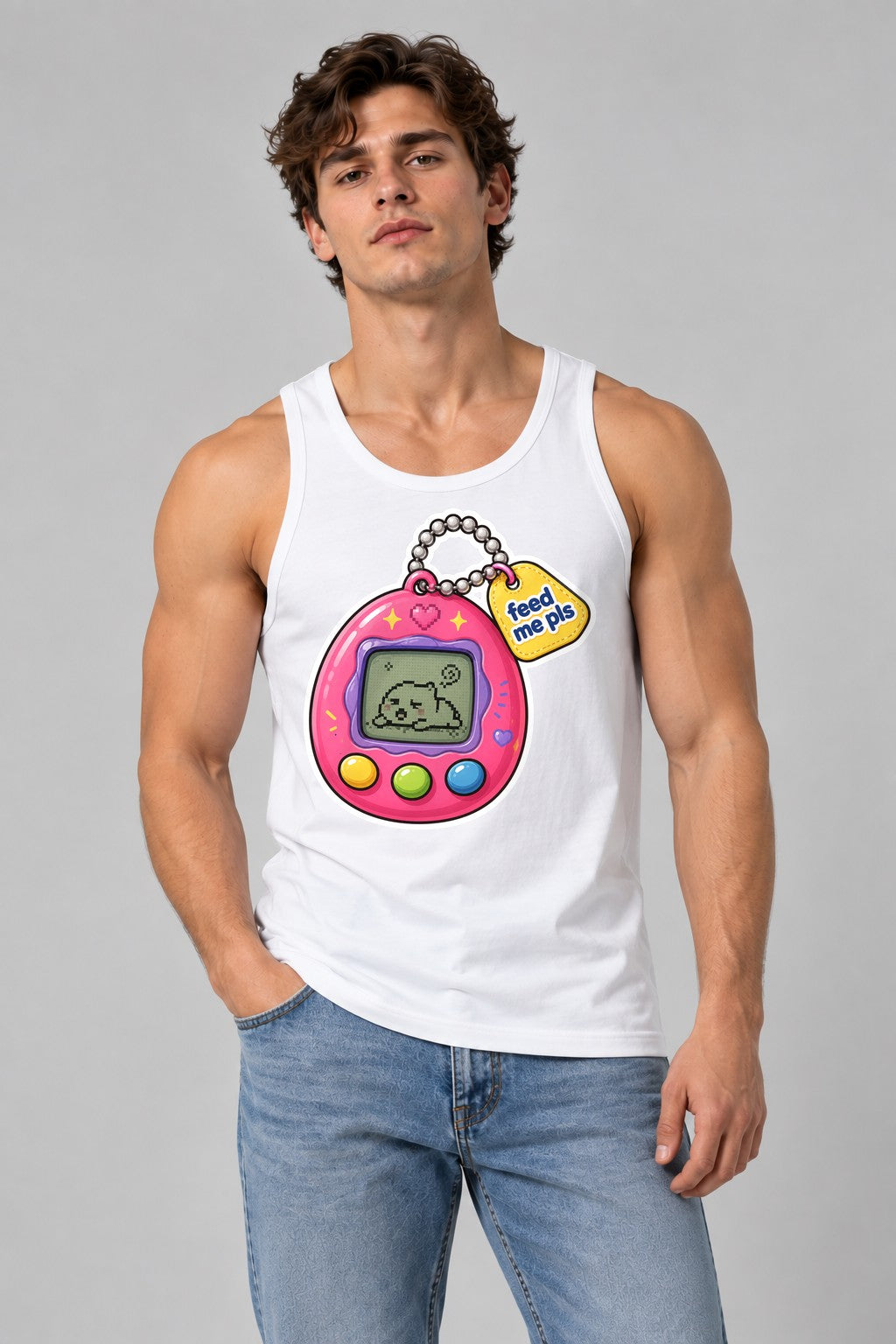 Virtual Pet Nostalgia - White