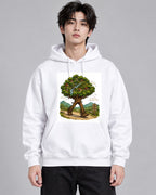 Walking Village Tree - White