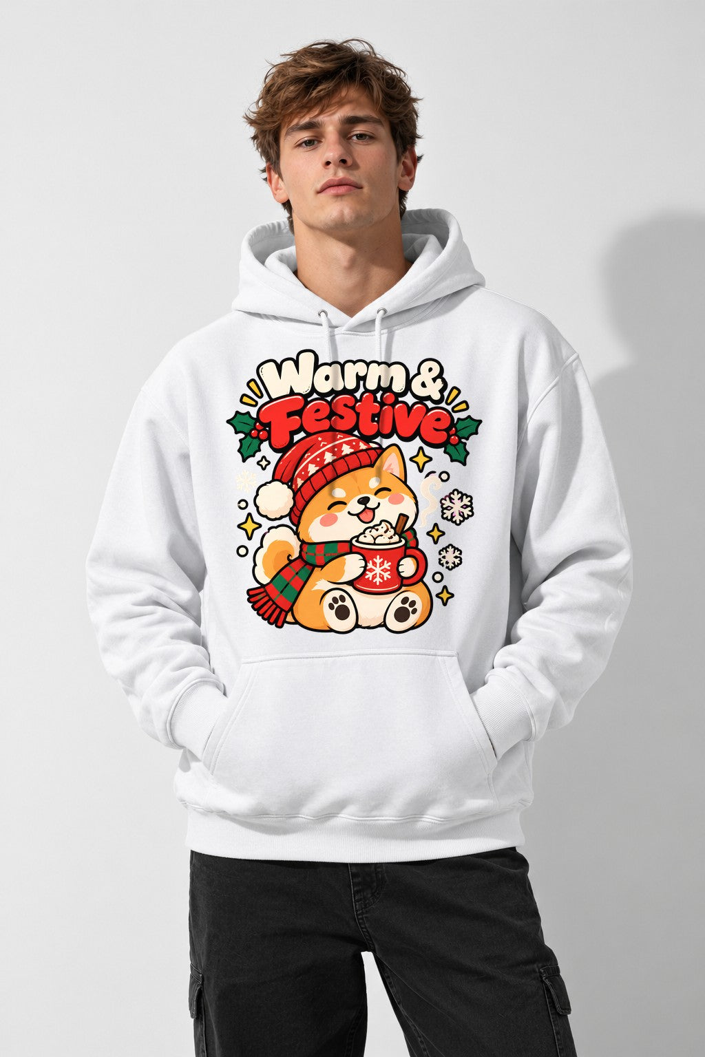 Warm and Festive - White