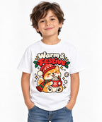 Warm and Festive - White