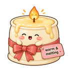 Warm and Melting Candle