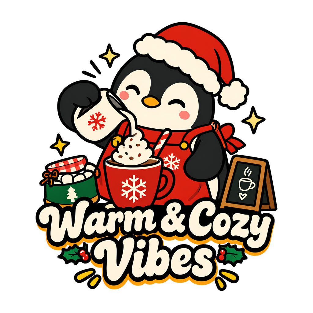 Warm Cozy Vibes Penguin
