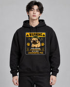 Warning House Protected By Judgmenta - Black