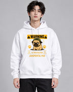 Warning House Protected By Judgmenta - White