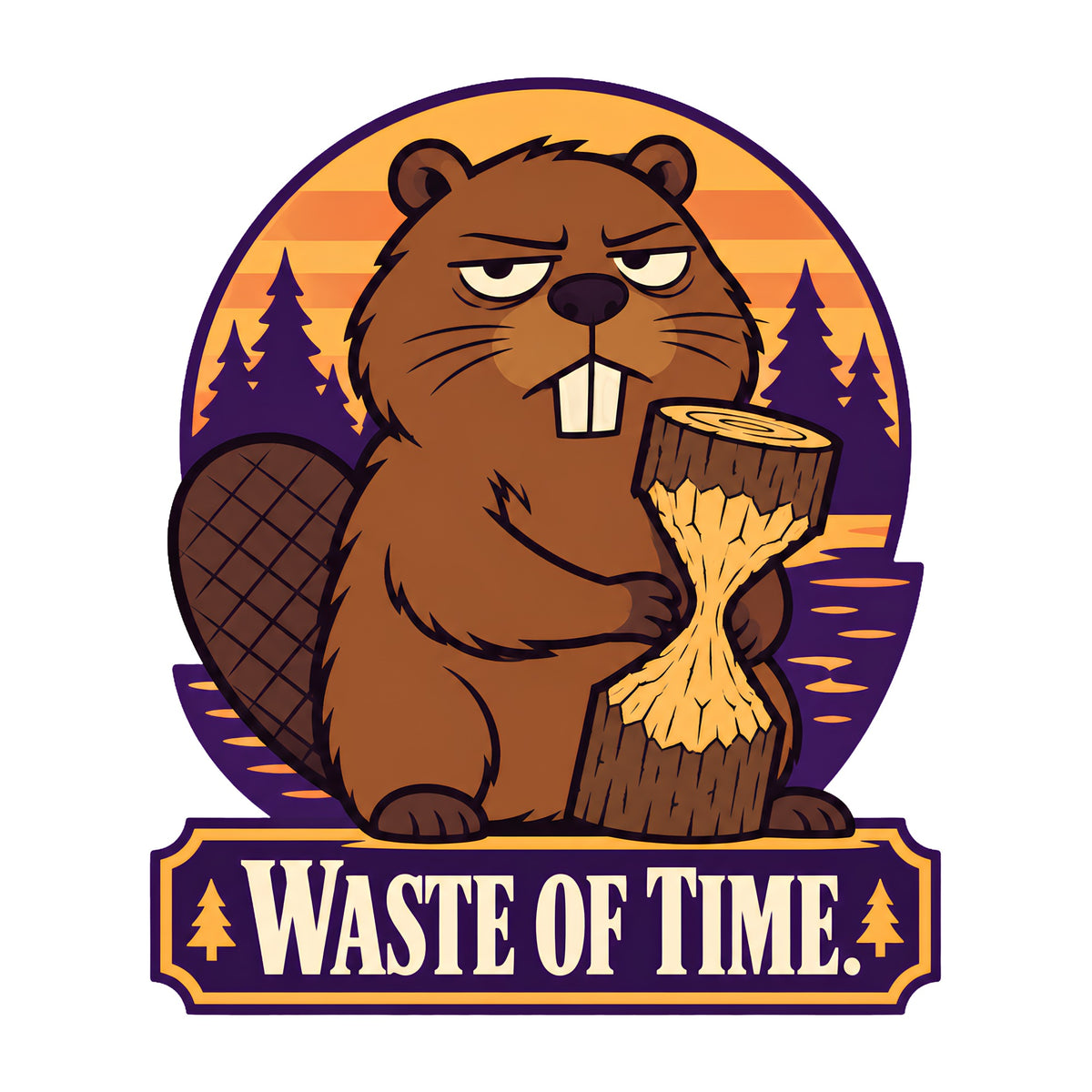 Waste of Time Beaver