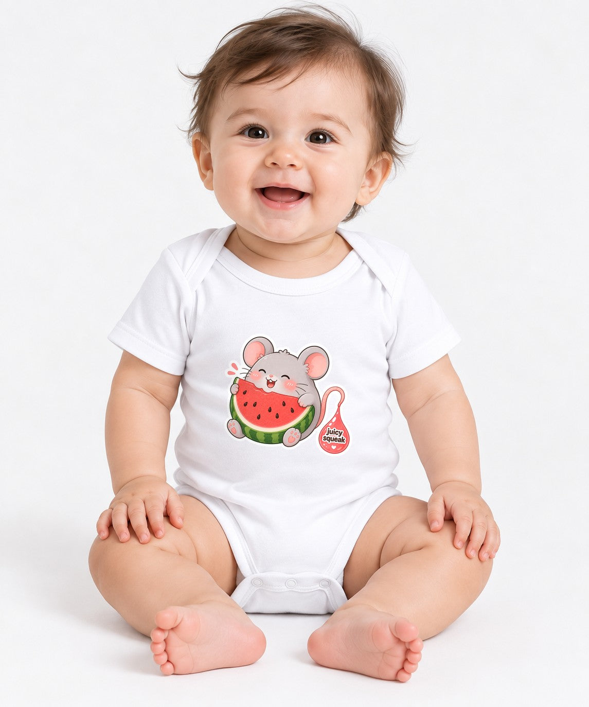 Watermelon Mouse - White
