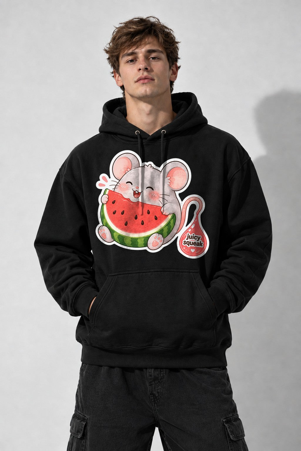 Watermelon Mouse - Black