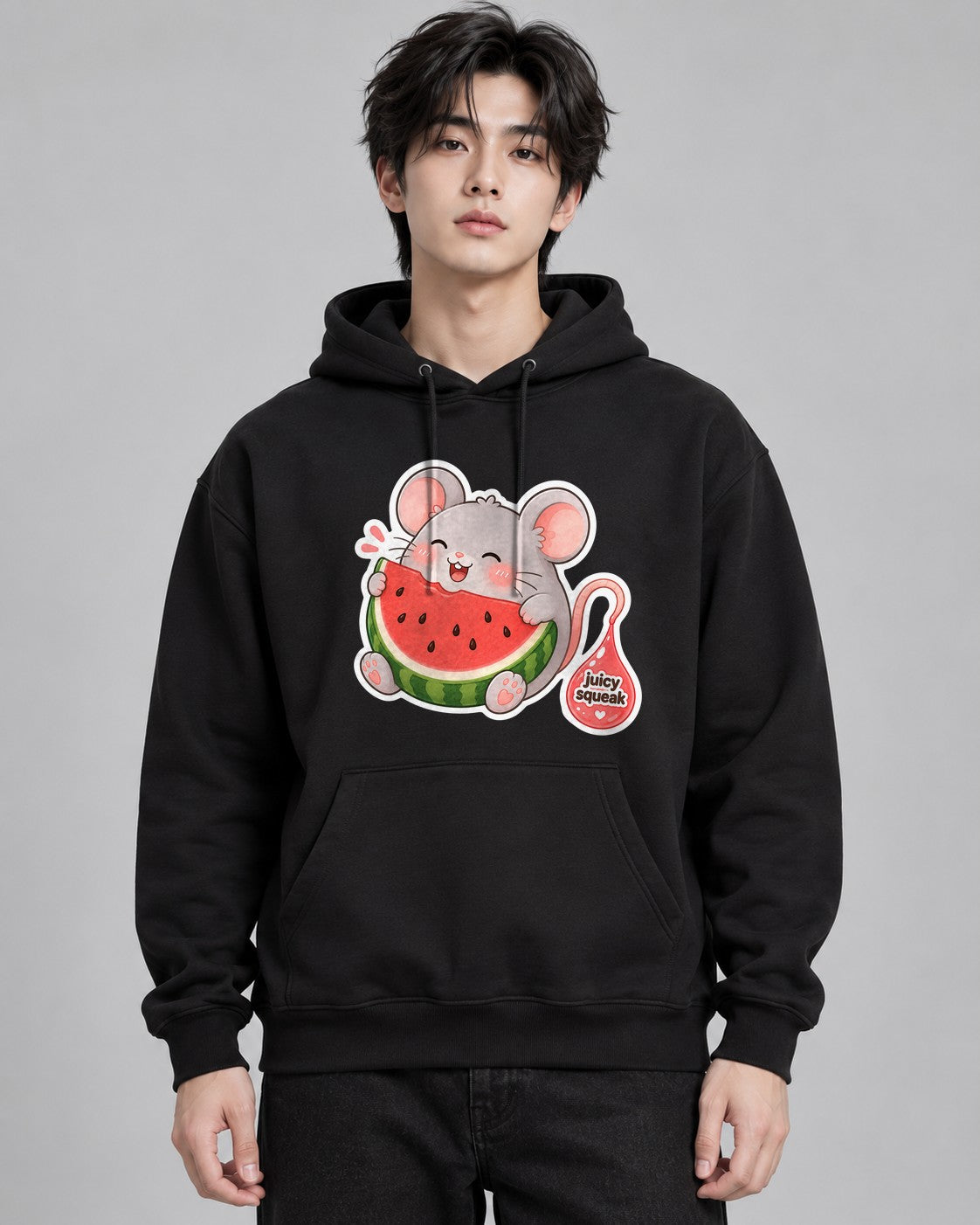 Watermelon Mouse - Black