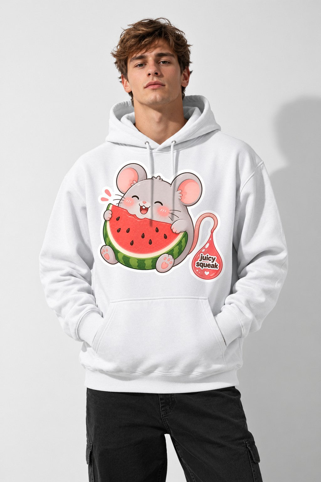 Watermelon Mouse - White