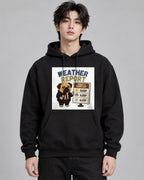 Weather Report Forecast Sleep Lazy P - Black