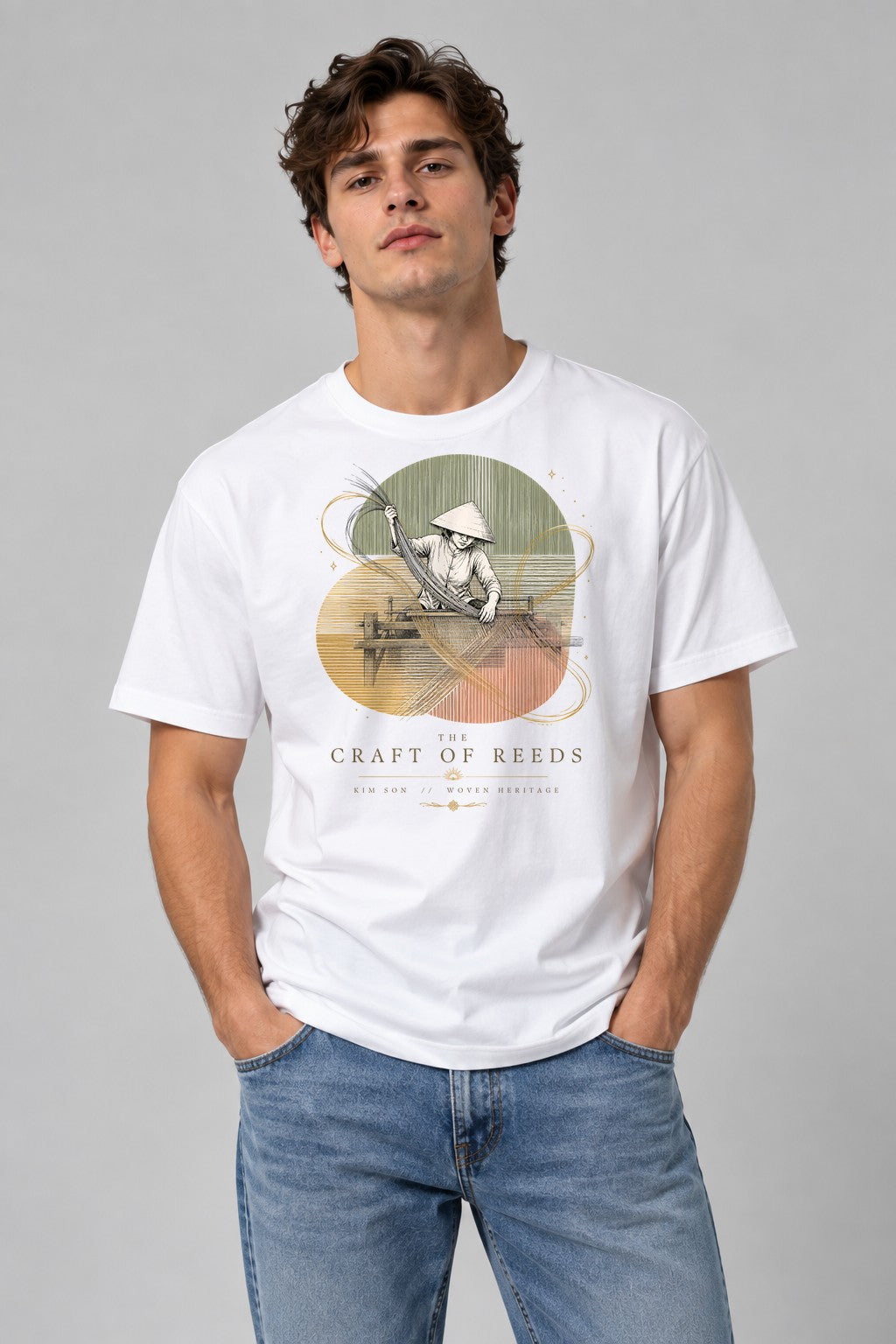 Weaving Reed Craft - White
