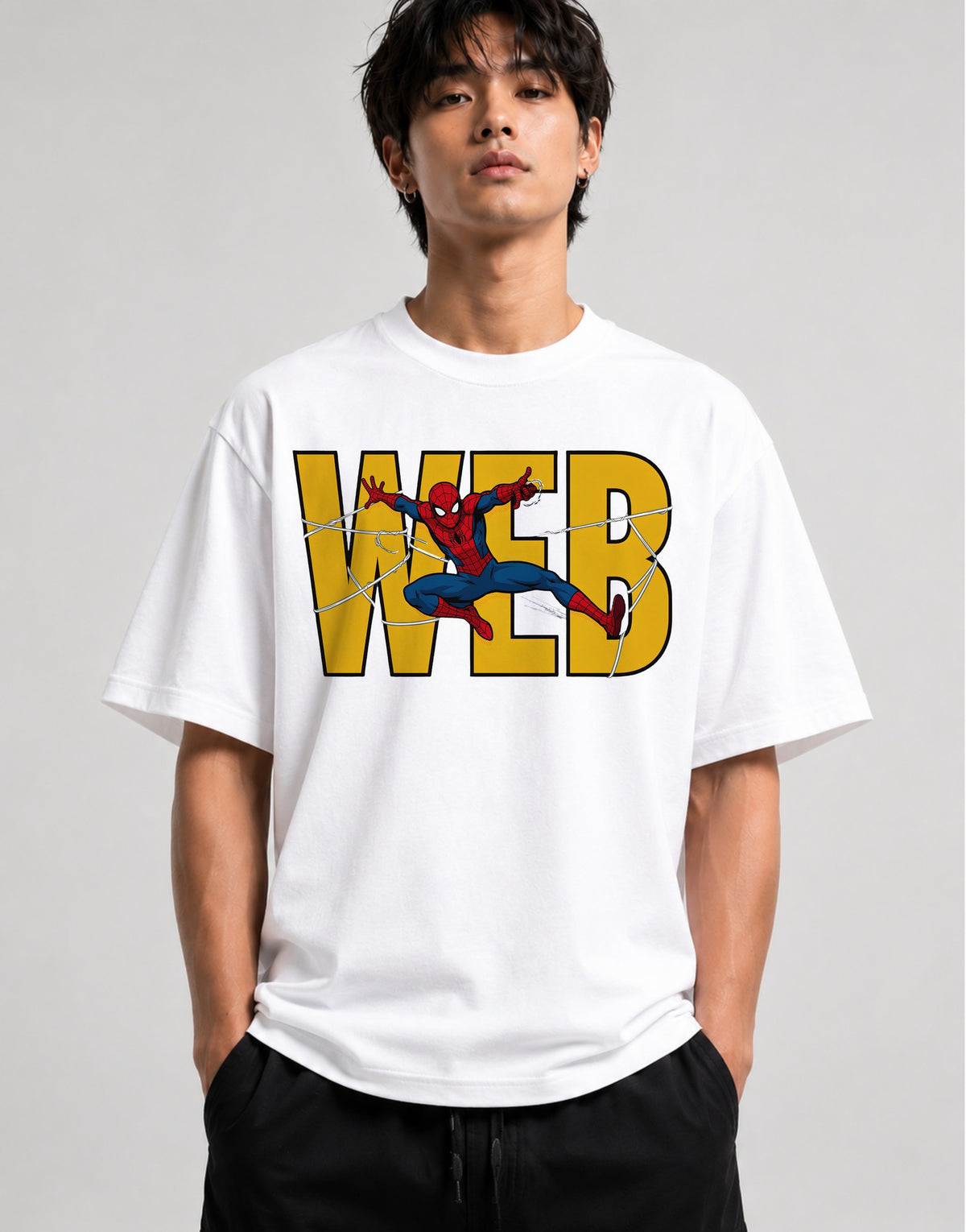 Web Swinger Hero - White