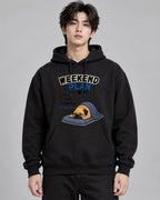 Weekend Plan Stay Home Funny Lazy Pu - Black