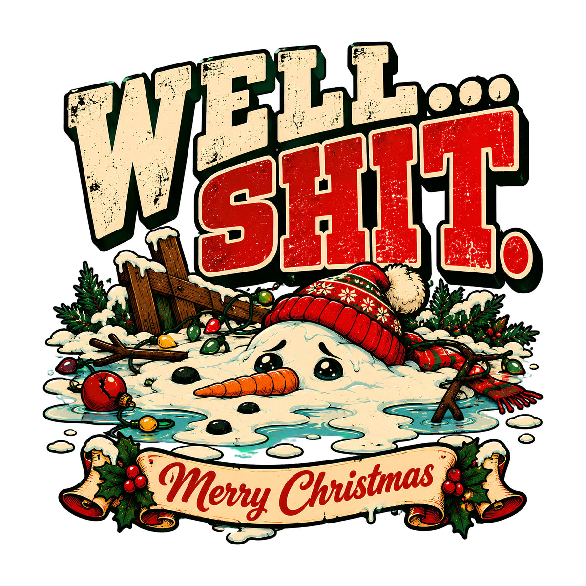 Well Shit Snowman