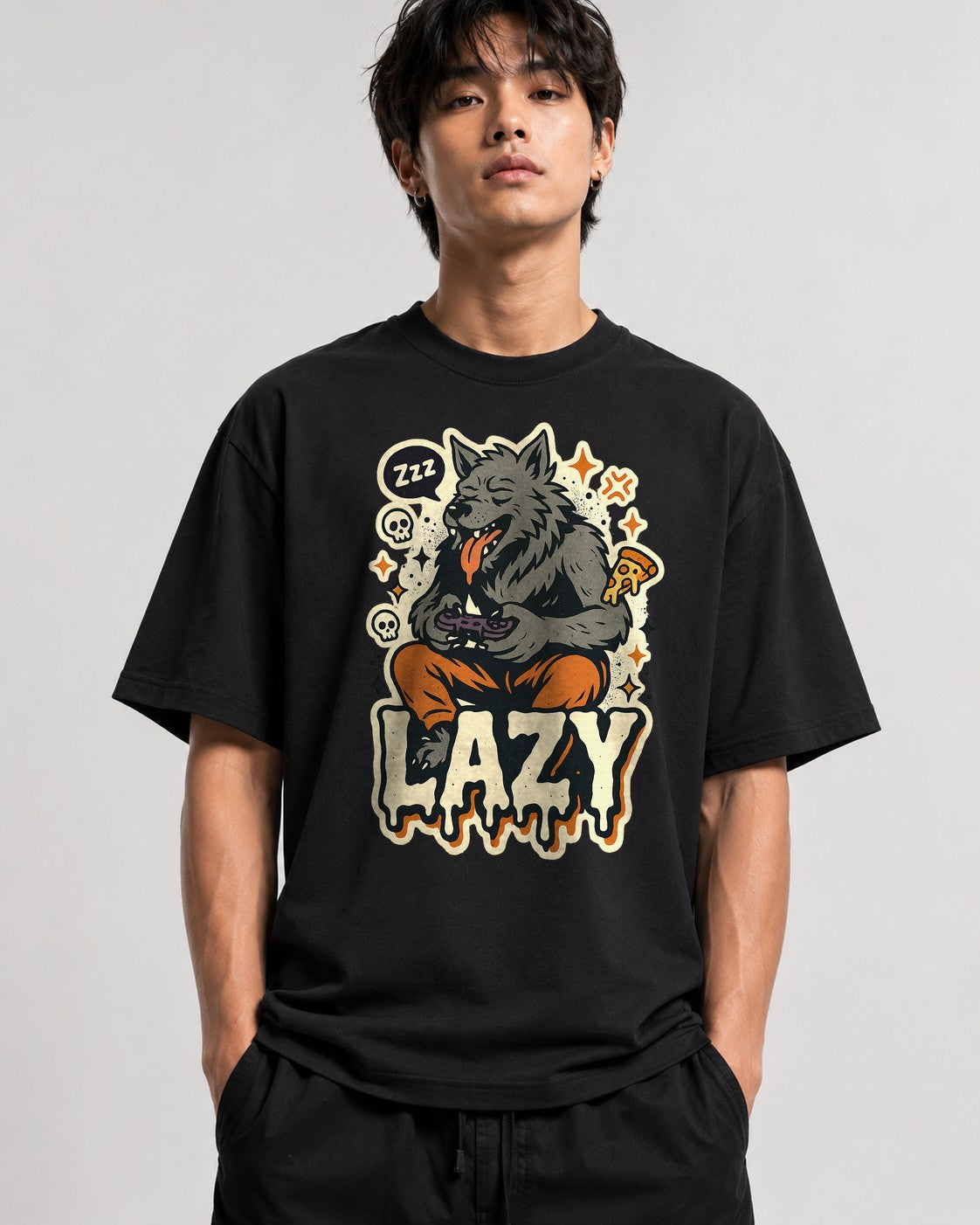 Werewolf Couch Potato - Black