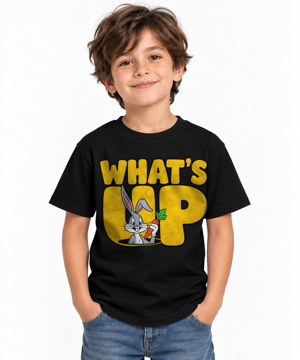 What's Up Bunny - Black