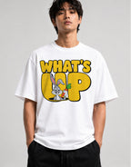 What's Up Bunny - White