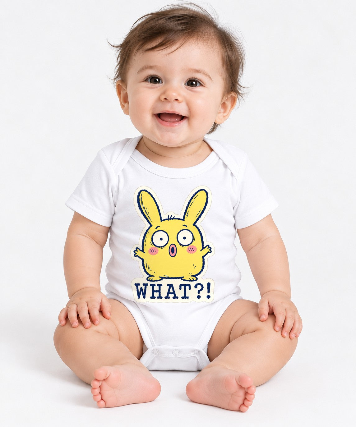 What Shocked Bunny - White