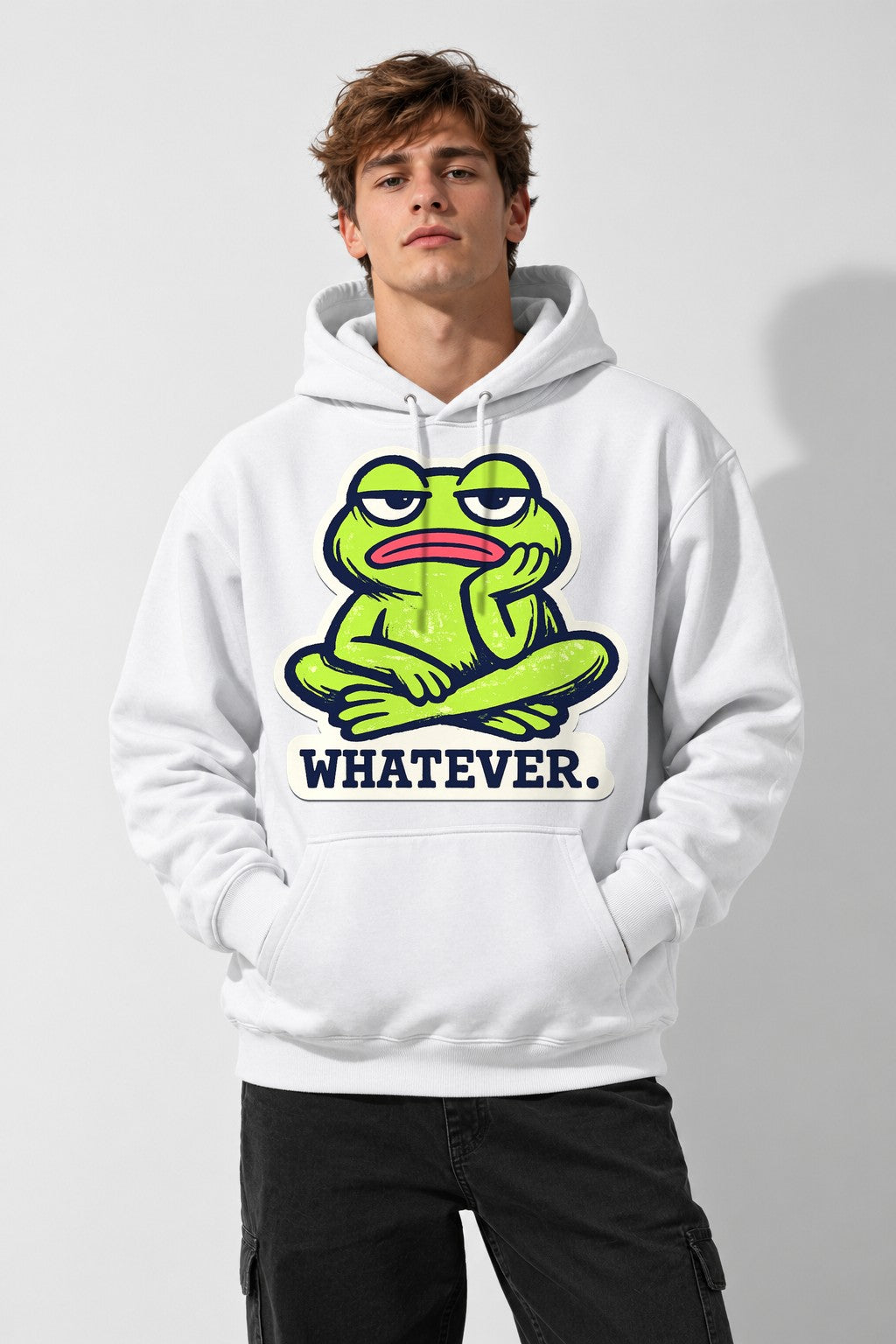 Whatever Frog - White