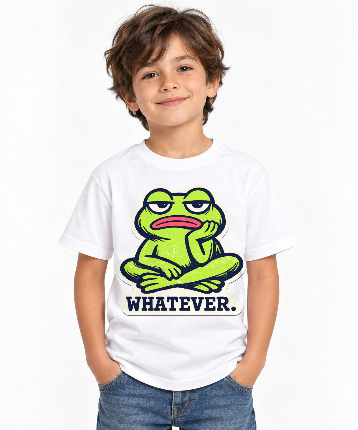 Whatever Frog - White
