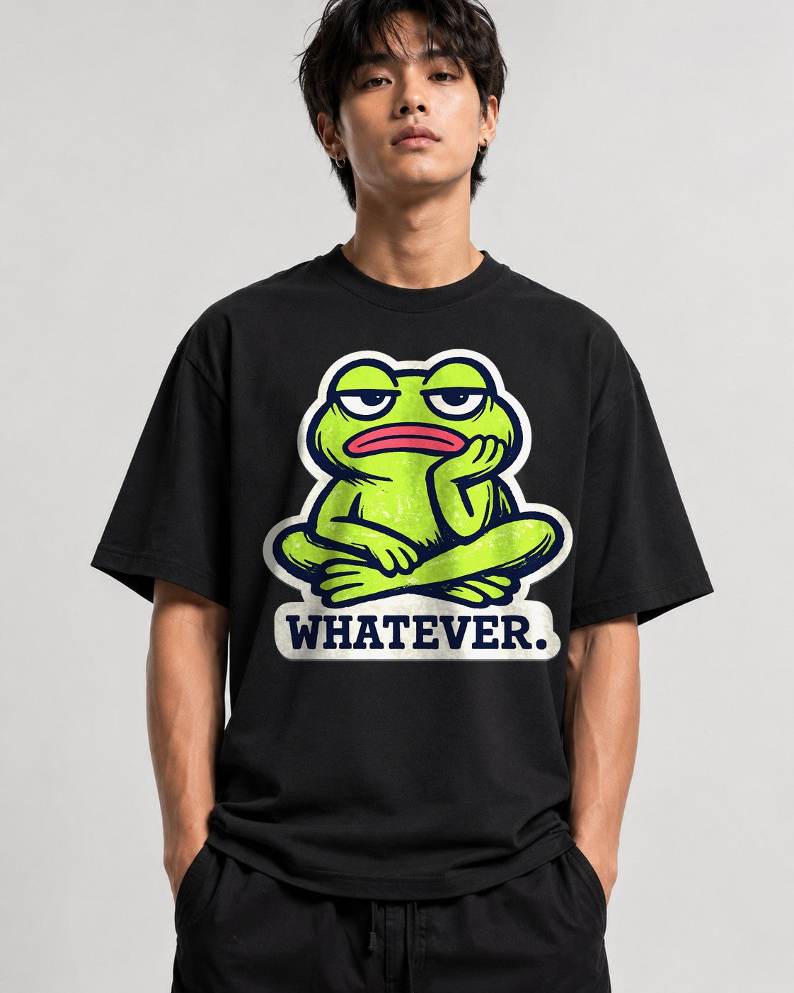 Whatever Frog - Black