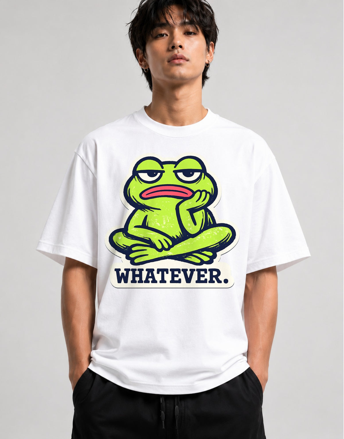 Whatever Frog - White
