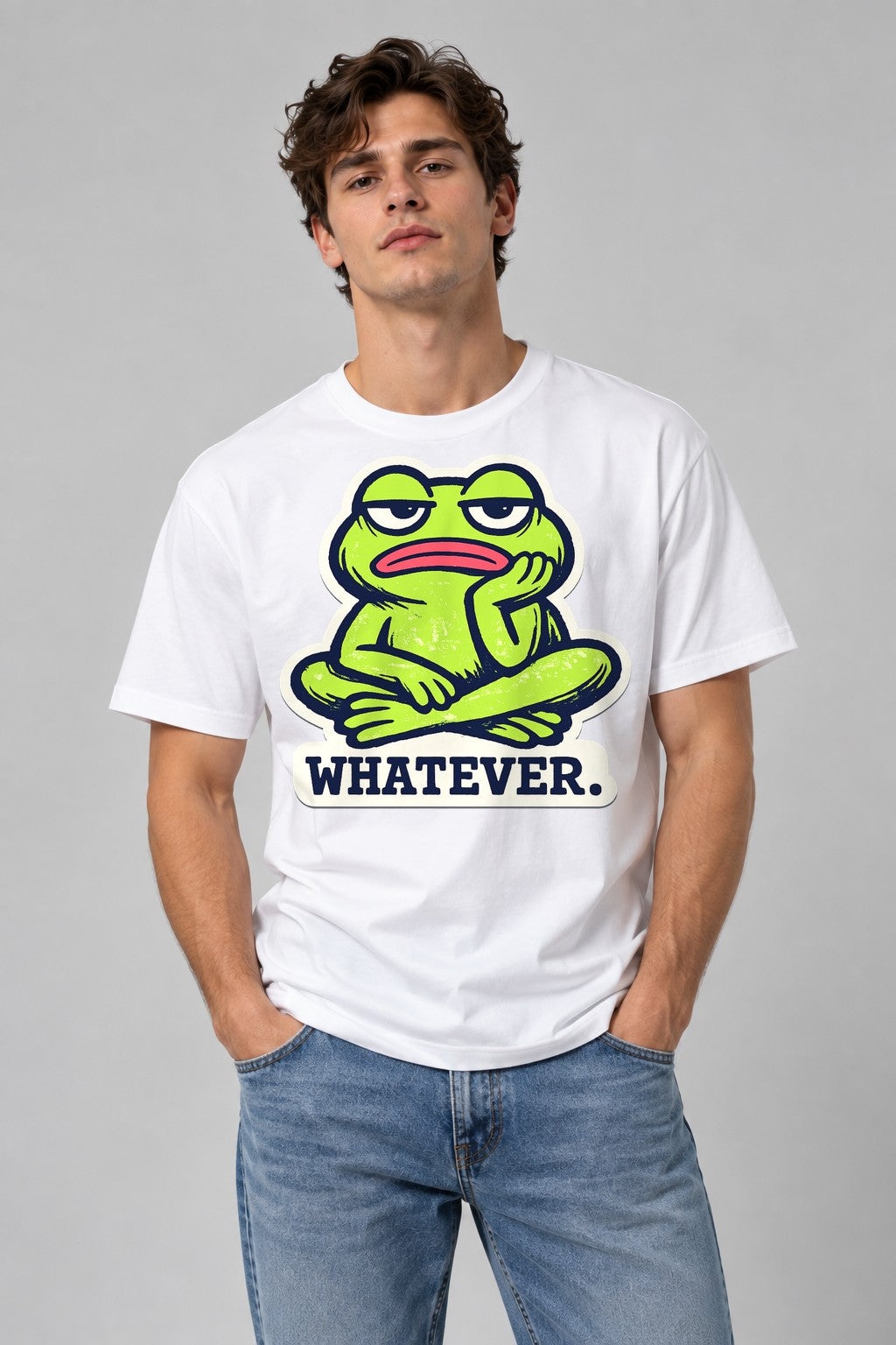 Whatever Frog - White
