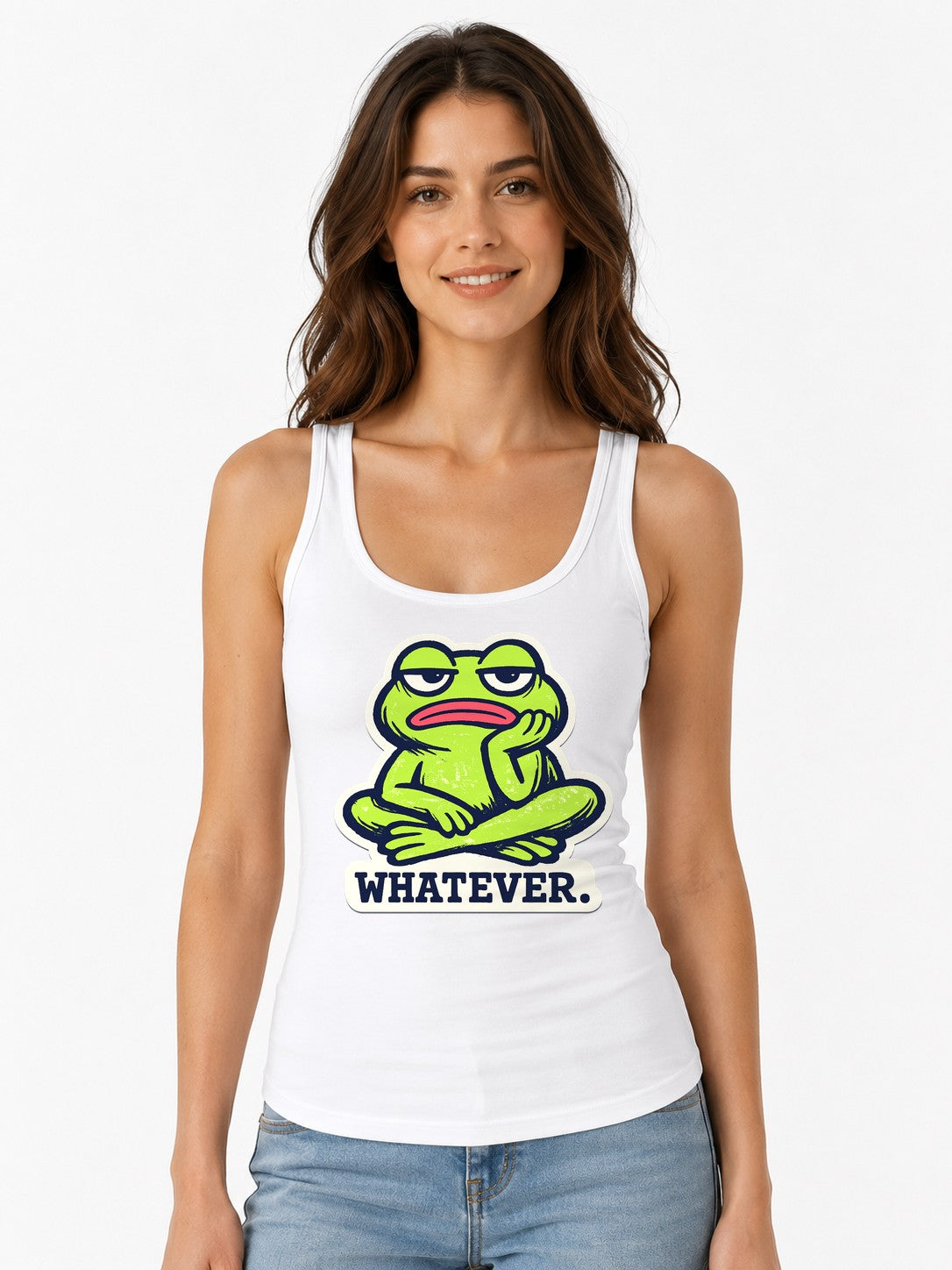 Whatever Frog - White