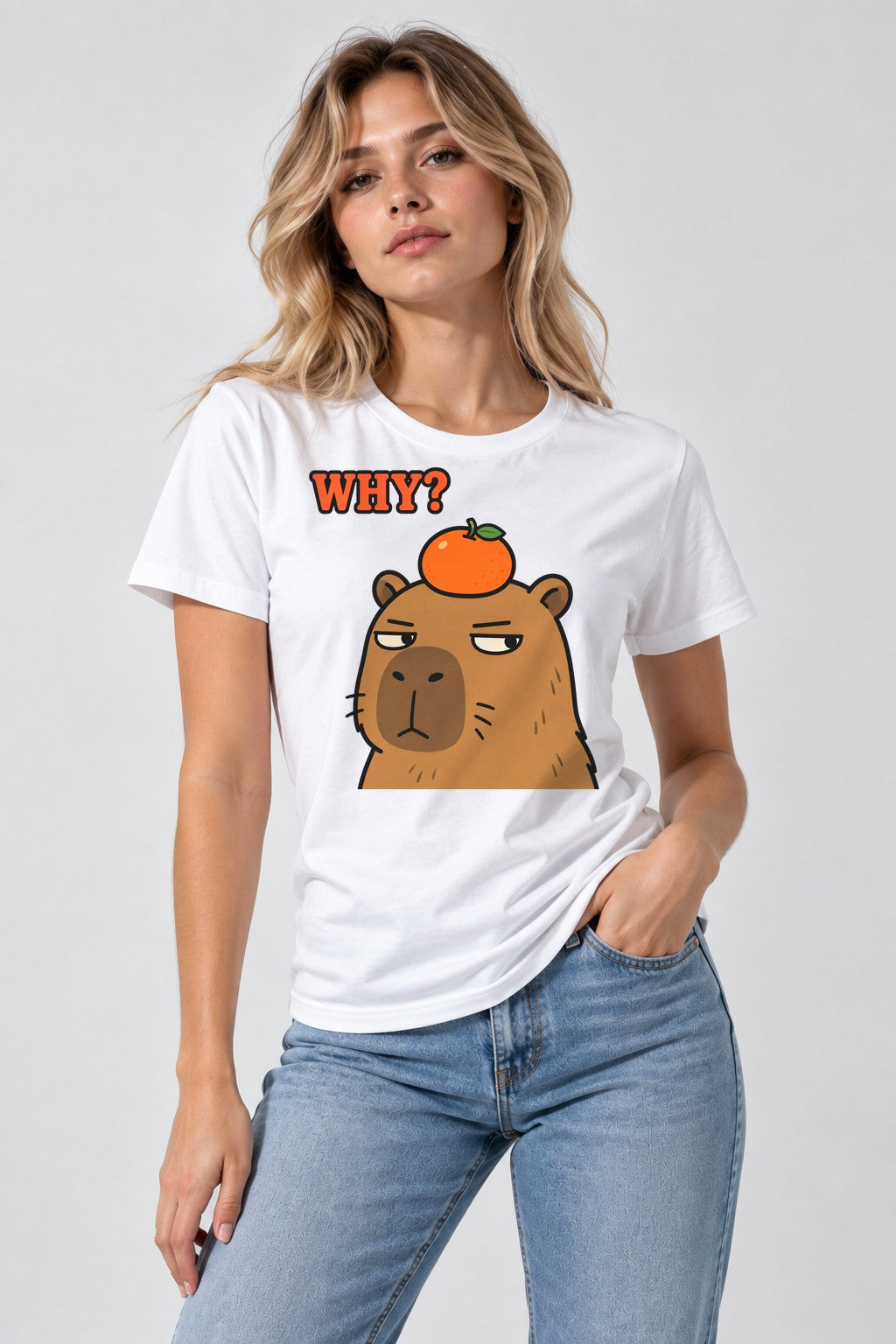 Why Bear Orange - White