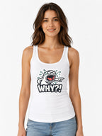 Why Crying Character - White