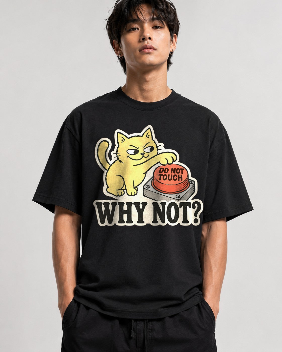 Why Not Cat - Black