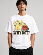 Why Not Cat - White