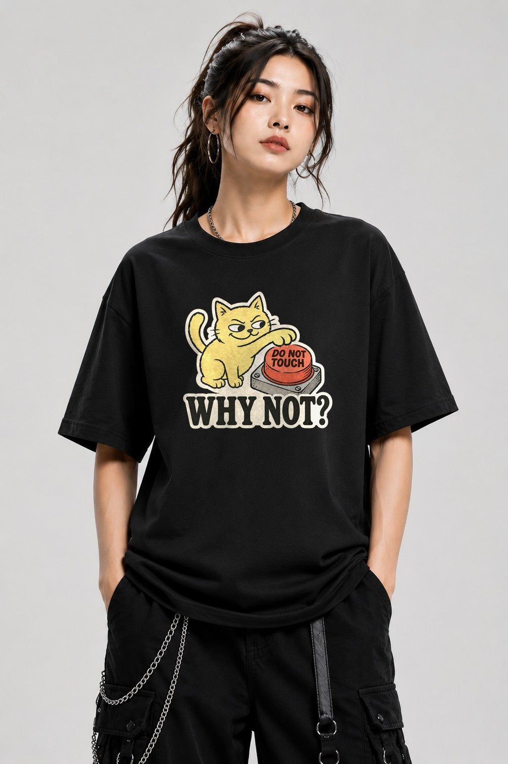 Why Not Cat - Black