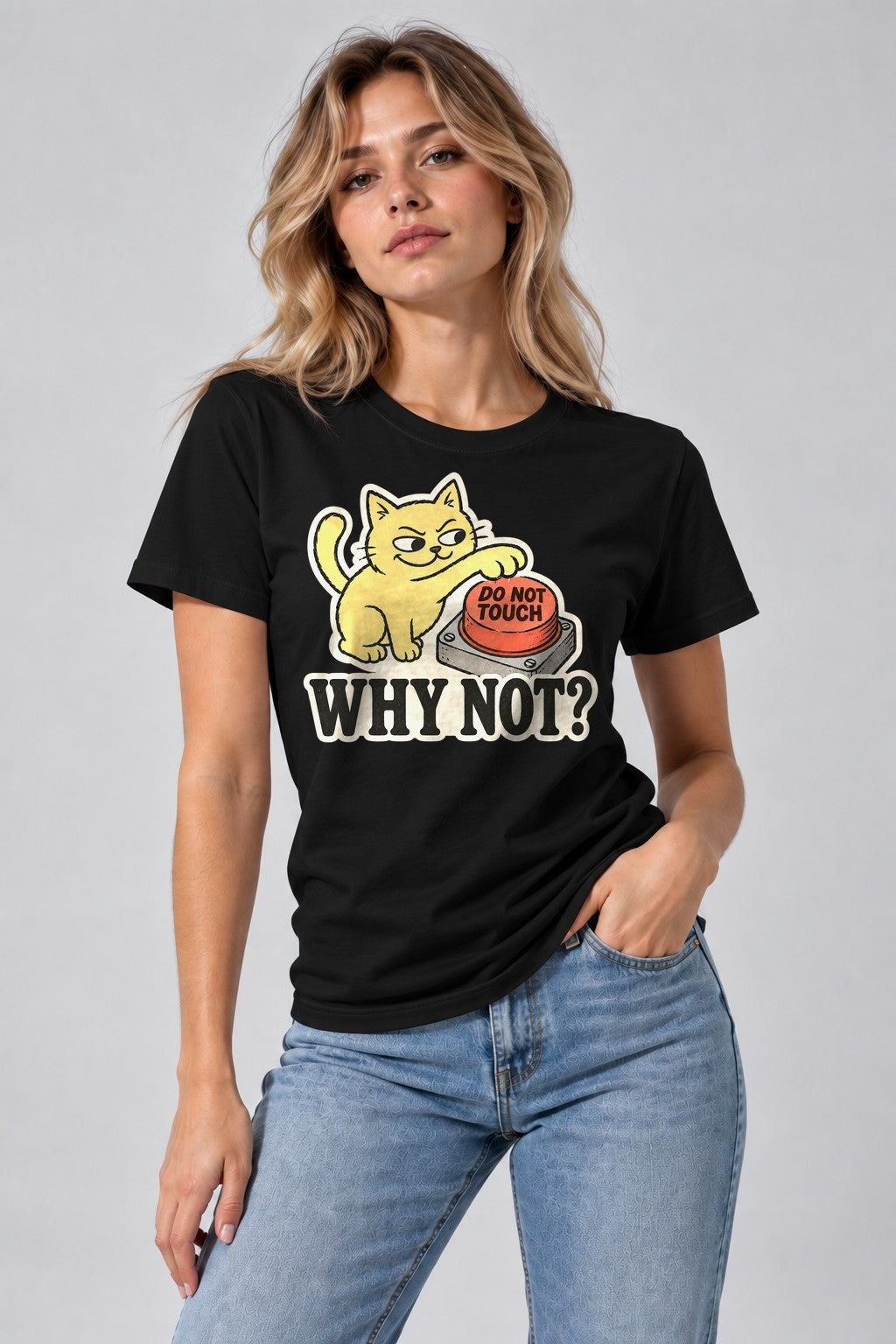 Why Not Cat - Black