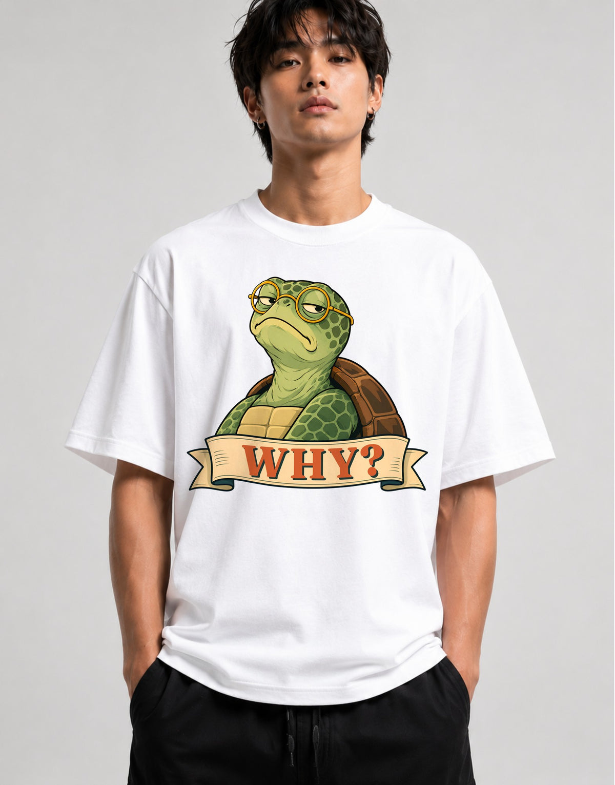 Why Turtle - White