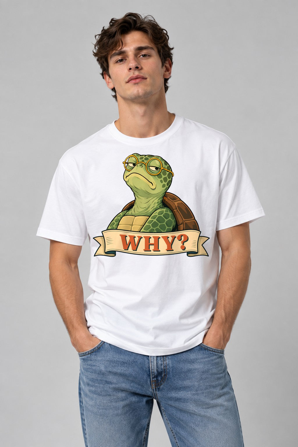 Why Turtle - White