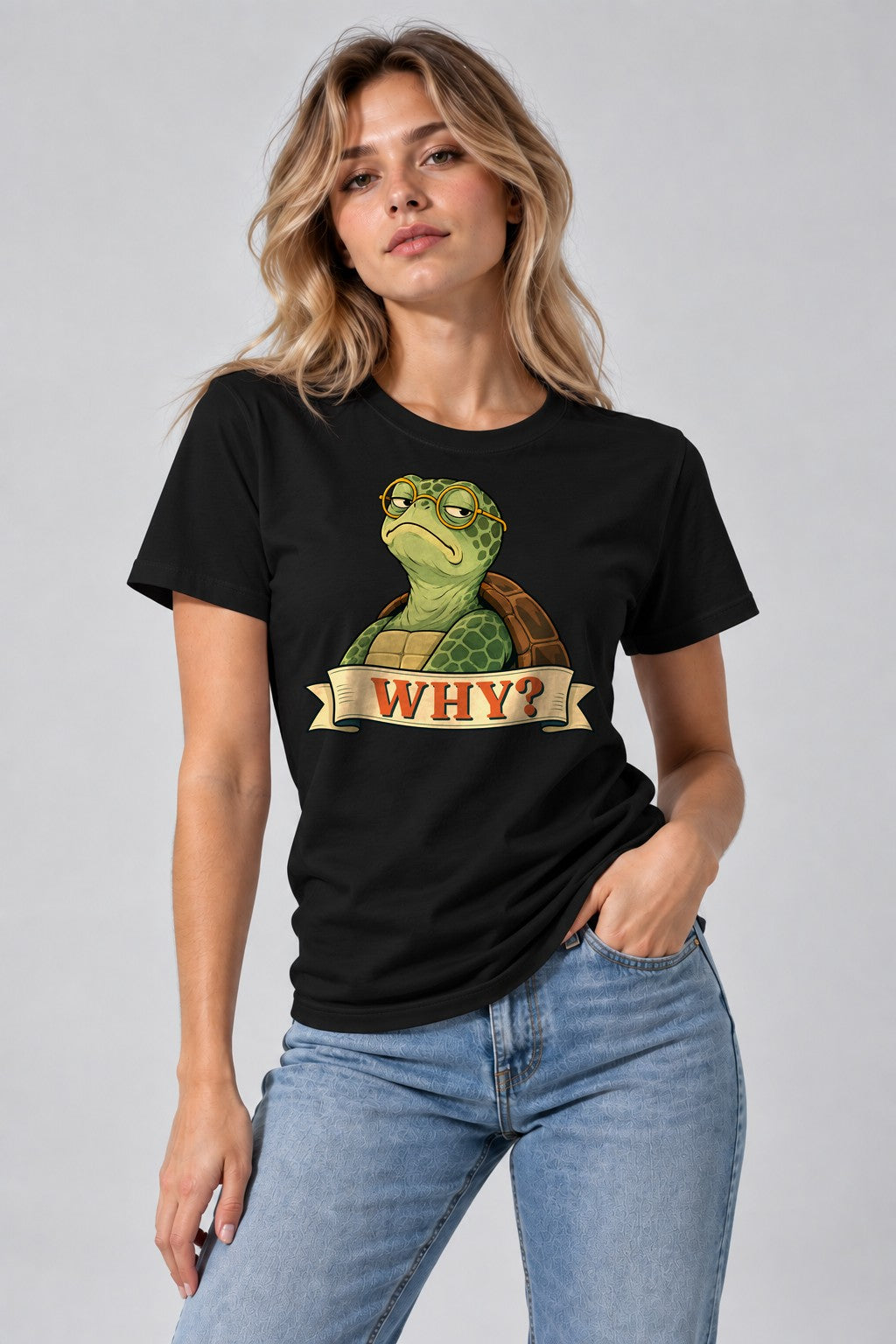 Why Turtle - Black