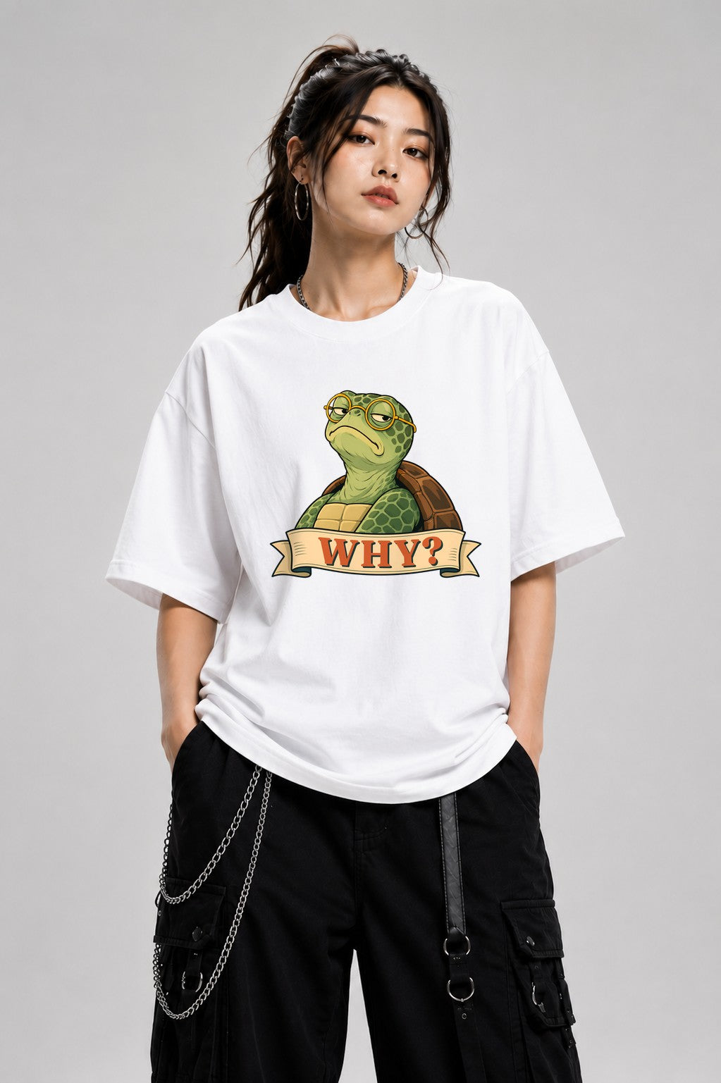 Why Turtle - White