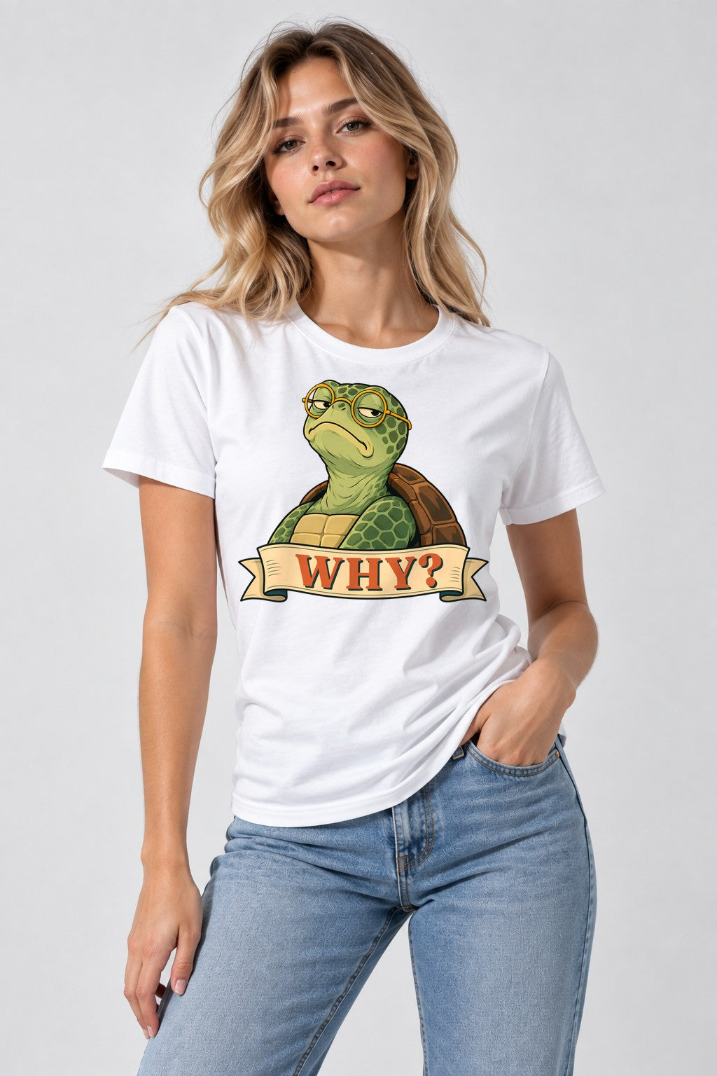 Why Turtle - White