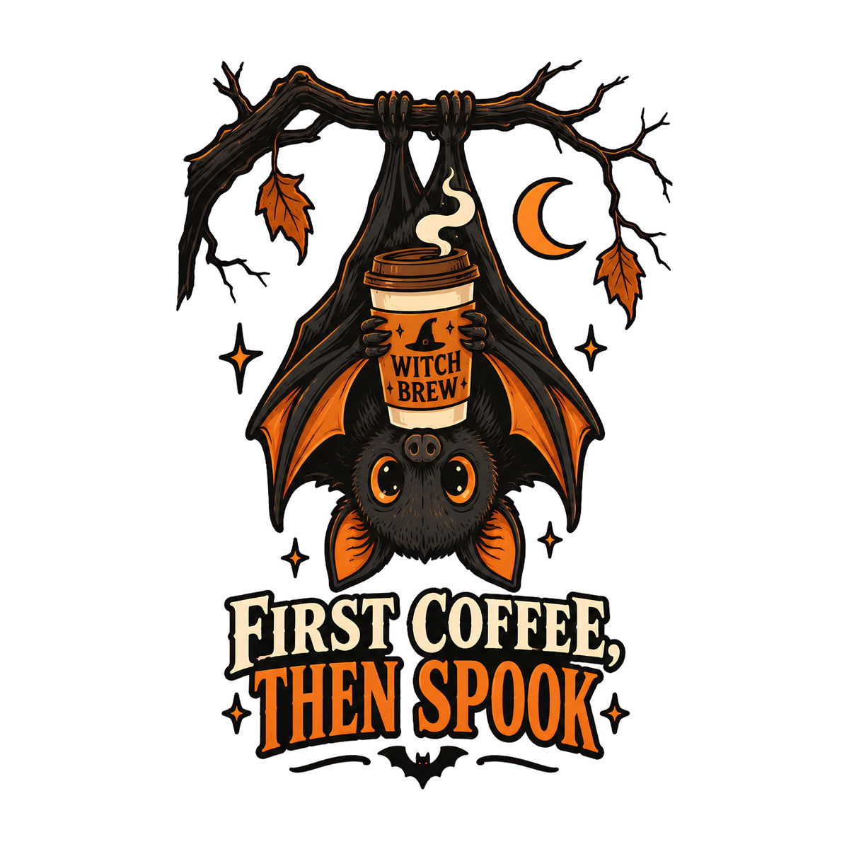 Witch Brew Coffee Bat
